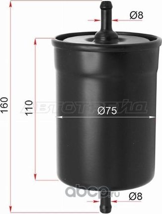 Фильтр топливный AUDI A4 94-01A6 97-05VW GOLF 91 (SAT). Артикул ST1H0201511A