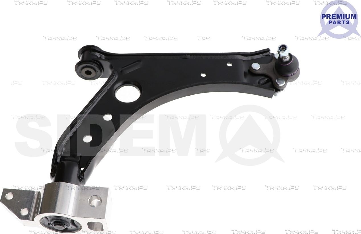 Поперечный рычаг передней подвески Sidem правый нижний для Skoda Octavia A5 2004-2006. Артикул 63779