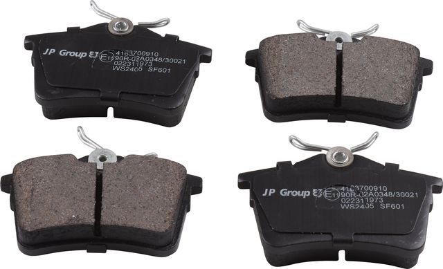 Тормозные колодки JP Group задние для Citroen Berlingo II 2008-2019. Артикул 4163700910