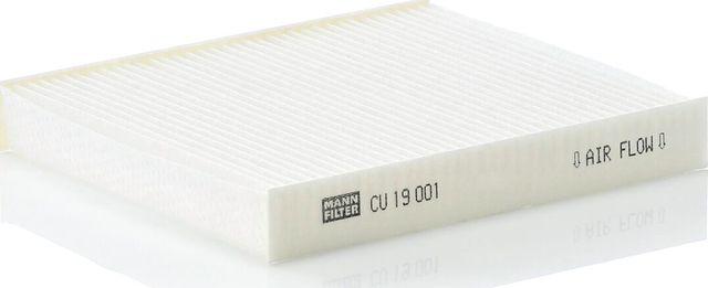 Салонный фильтр Mann-Filter. Артикул CU 19 001