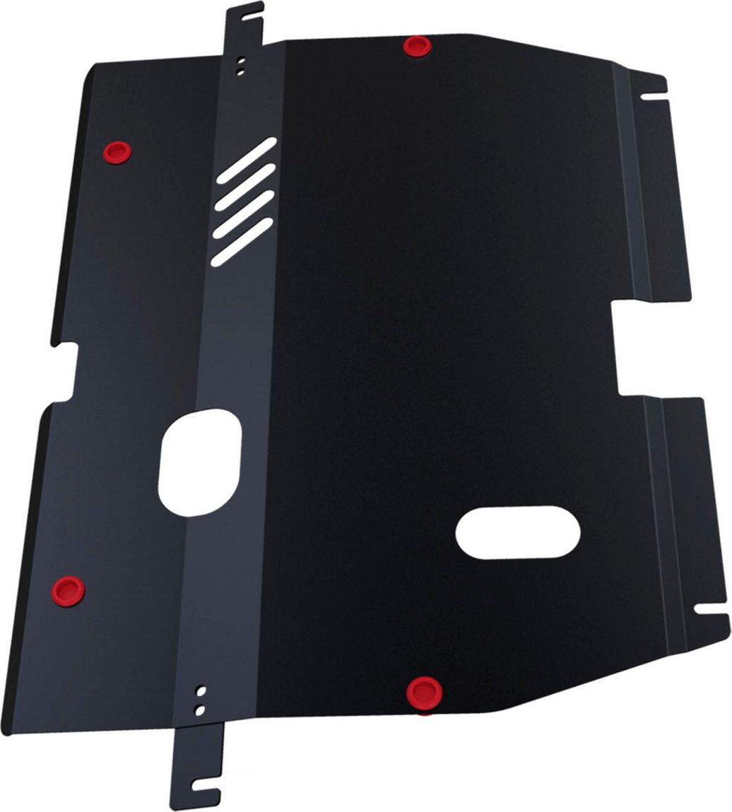 Защита АвтоБРОНЯ для картера и КПП Hyundai Sonata V NF 2004-2010. Артикул 111.02311.1