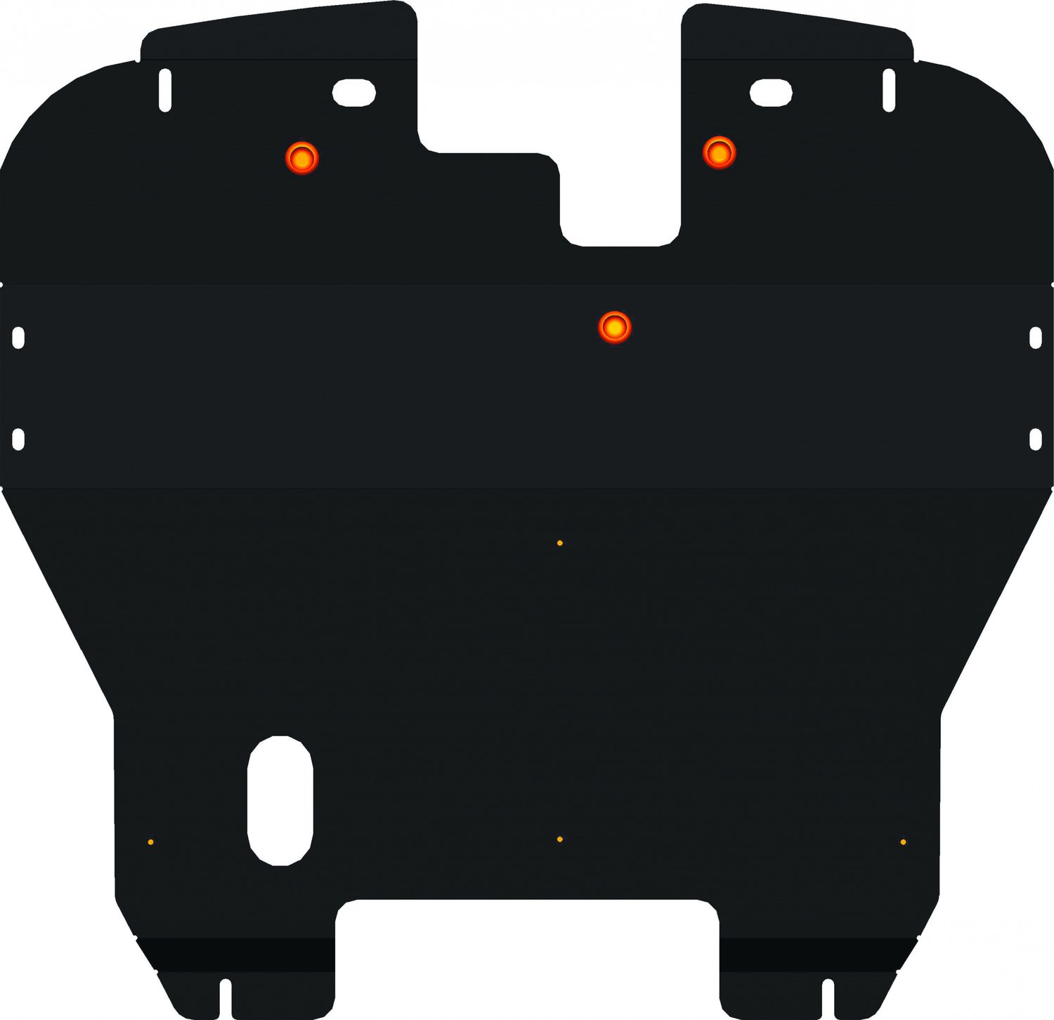 Защита Alfeco для картера и КПП Mitsubishi Carisma 1999-2004. Артикул ALF.14.39