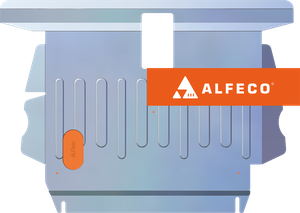 Защита алюминиевая Alfeco для картера и КПП BYD F3 2005-2013. Артикул ALF.01.01al
