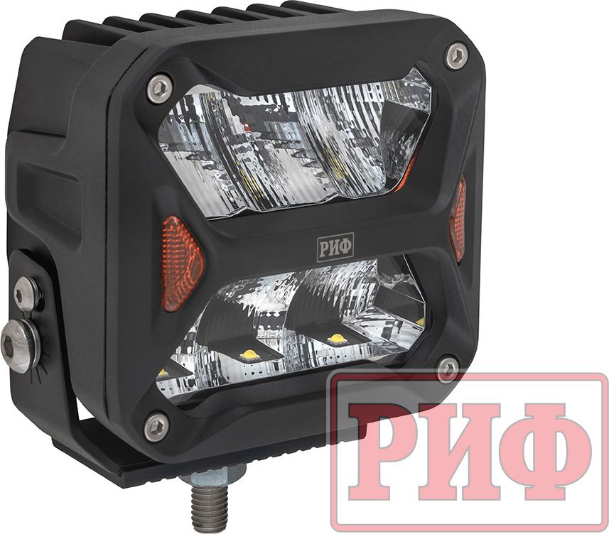 Фара светодиодная водительского света РИФ 107x102x86 мм 60W LED. Артикул W0460D-P9