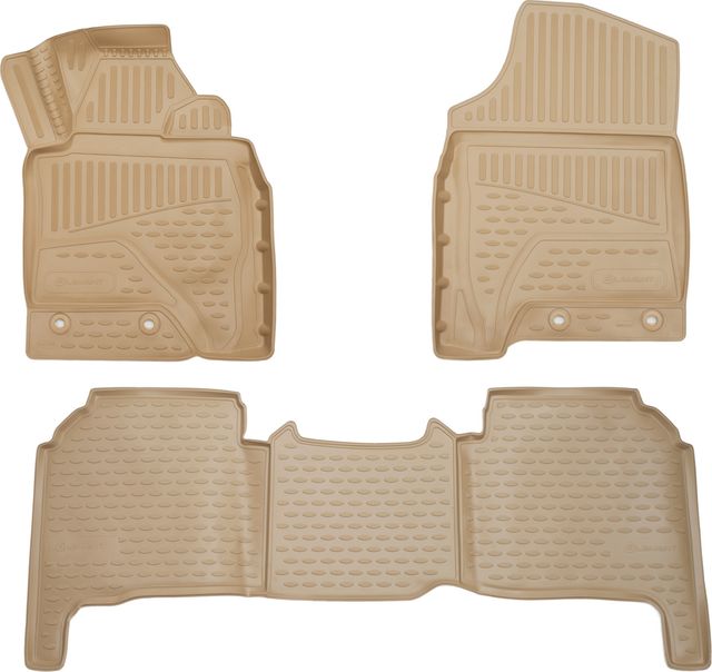 Коврики 3D Element для салона Toyota Land Cruiser 200 рестайлинг 2012-2021. Артикул ELEMENT3DA0N025212k