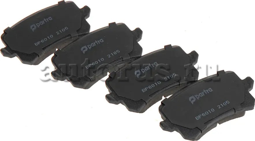 Колодки тормозные дисковые | перед прав/лев | (Partra) Partra. Артикул BP6010