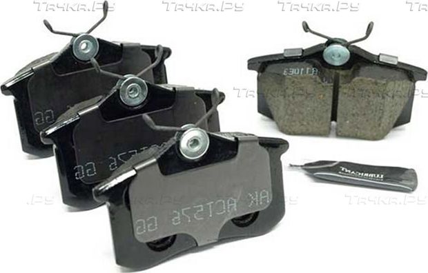 Тормозные колодки VAG для Audi S4 III (B7) 2004-2009. Артикул 1K0698451J