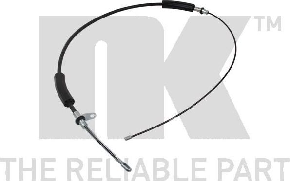 Трос ручника (тросик ручного тормоза) NK левый для Dodge Caravan IV 2001-2007. Артикул 909307