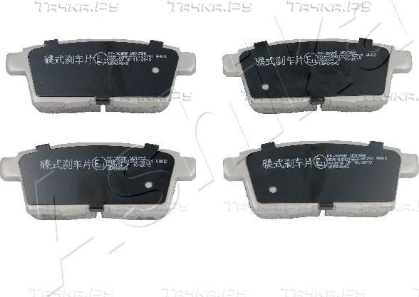 Тормозные колодки ASHIKA задние для Mazda CX-7 I 2006-2014. Артикул 51-03-309