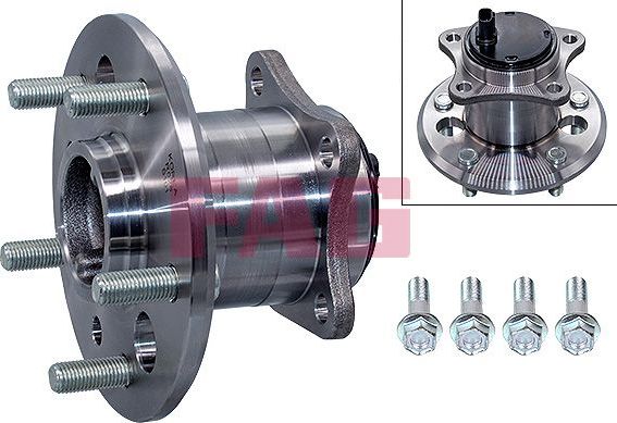 Ступица колеса с интегрированным подшипником Fag. Артикул 713 6213 10