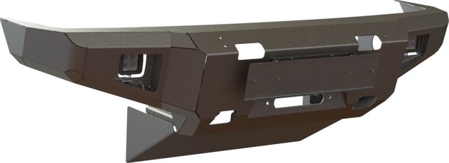 Бампер силовой STC передний для Toyota Hilux VI 1997-2004 с противотуманными фарами. Артикул STC-TH97-BF-L1