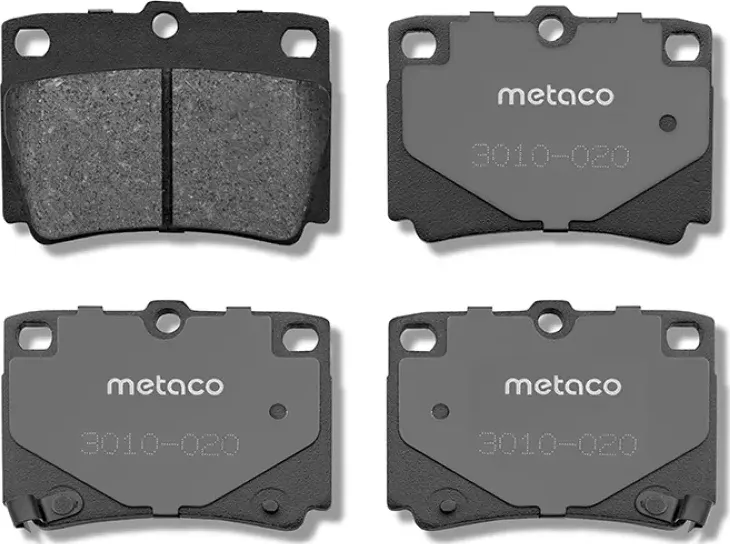 Колодки тормозные MITSUBISHI PAJERO/PAJERO SPORT 97- 2.5D задн. (Metaco) Metaco. Артикул 3010020