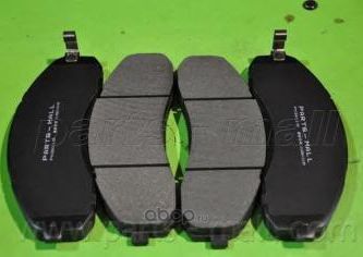 Колодки тормозные дисковые (Parts-Mall). Артикул PKB-018