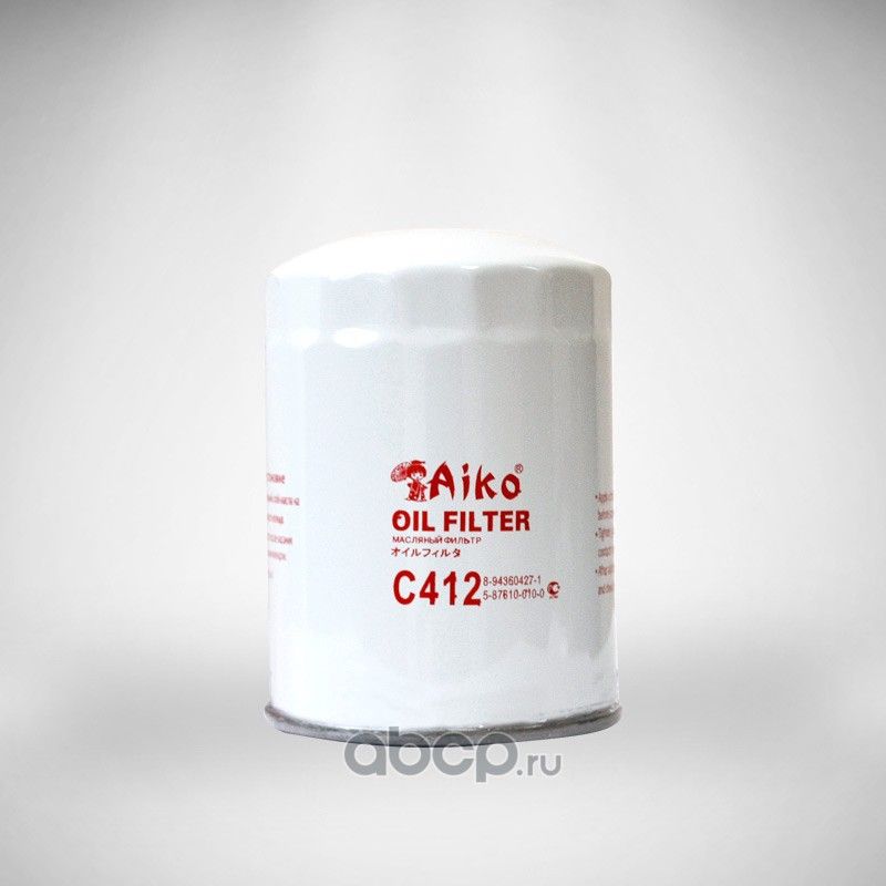 Фильтр масляный (Aiko). Артикул C412
