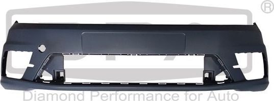 Бампер DPA передний для Volkswagen Caddy IV 2015-2019. Артикул 88071842602