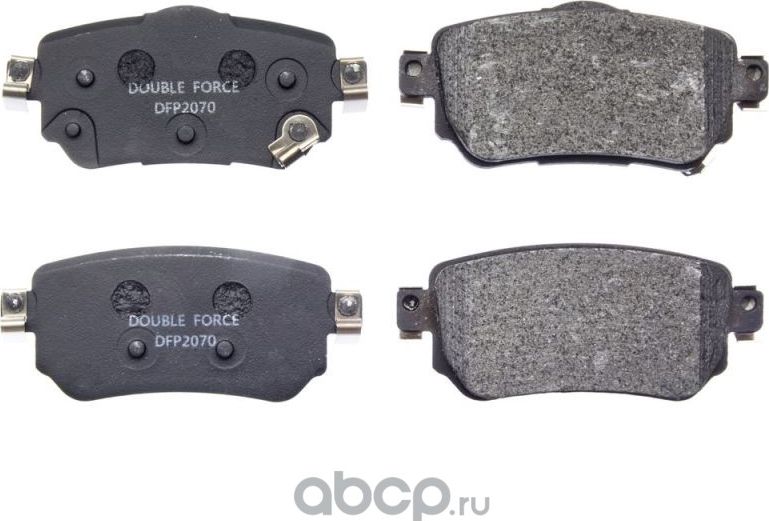 Колодки тормозные дисковые Double Force Double Force. Артикул DFP2070