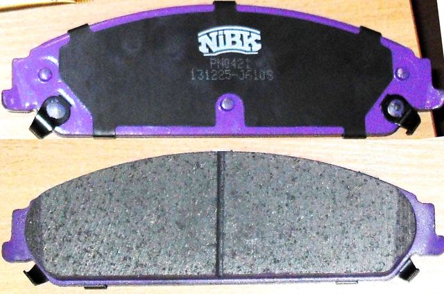 Тормозные колодки NiBK передние для Dodge Challenger III 2008-2026. Артикул PN0421