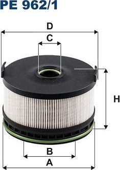 Топливный фильтр Filtron для Mercedes-Benz GLB I (X247) 2019-2026. Артикул PE 962/1