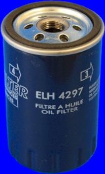 Масляный фильтр MecaFilter для Audi S6 I (C4) 1994-1997. Артикул ELH4297