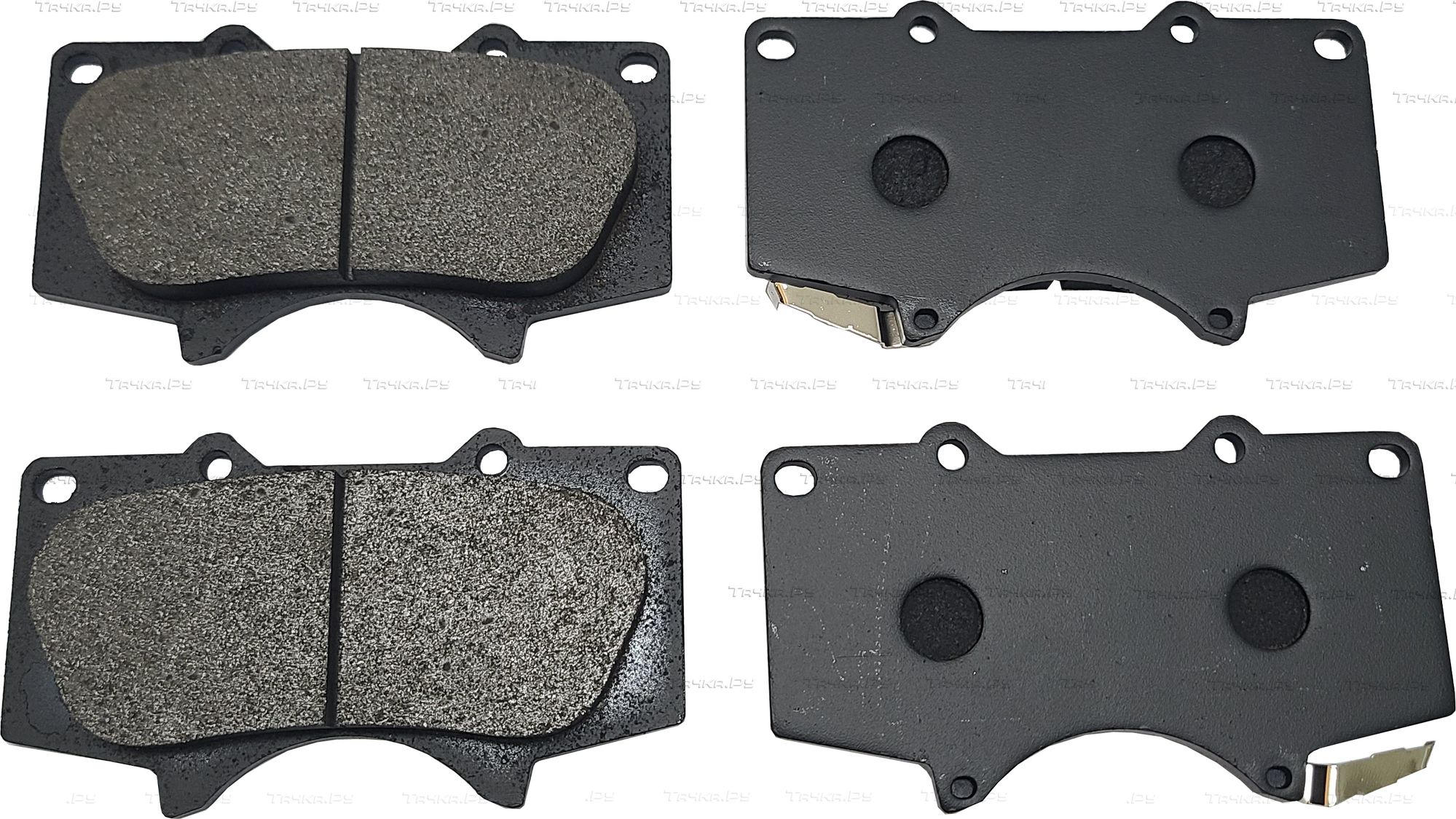 Тормозные колодки CTR передние для Toyota Hilux VII 2007-2015. Артикул GK1050