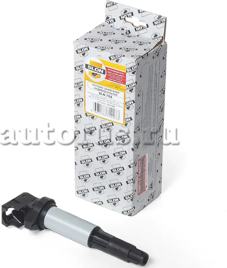 SLN.702 Катушка зажигания индивидуальная (OEM №: 12 13 7 594 937 / 12 13 7 575 010 / 5970.64 / 5970. (Slon) Slon. Артикул sln.702