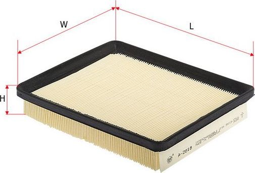 Воздушный фильтр Sakura. Артикул A-2818