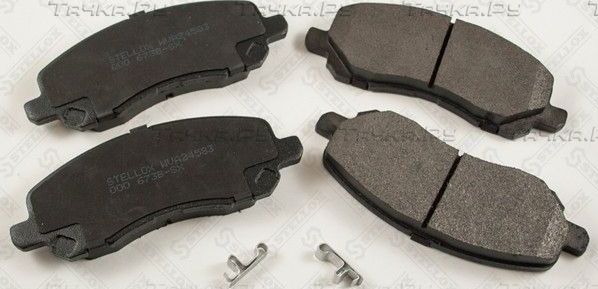 Тормозные колодки Stellox передние для Dodge Avenger II 2007-2014. Артикул 000 673B-SX