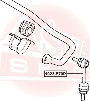 Тяга стабилизатора (Asva). Артикул 1923E70R