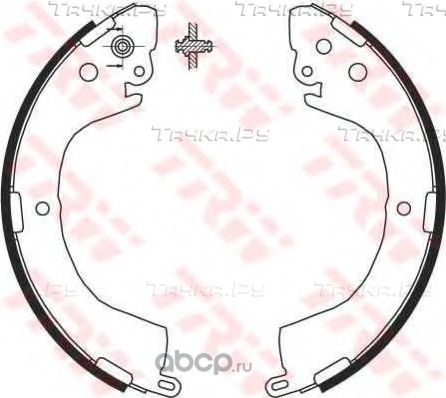 Тормозные колодки Patron задние для Mitsubishi L200 III 1996-2007. Артикул PSP617