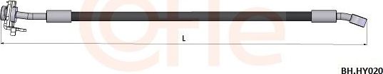 Тормозной шланг Cofle. Артикул 92.BH.HY020