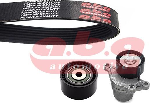 Приводной ремень поликлиновой с роликами (комплект) ABA для Opel Movano III 2010-2026. Артикул 7PK2053A1