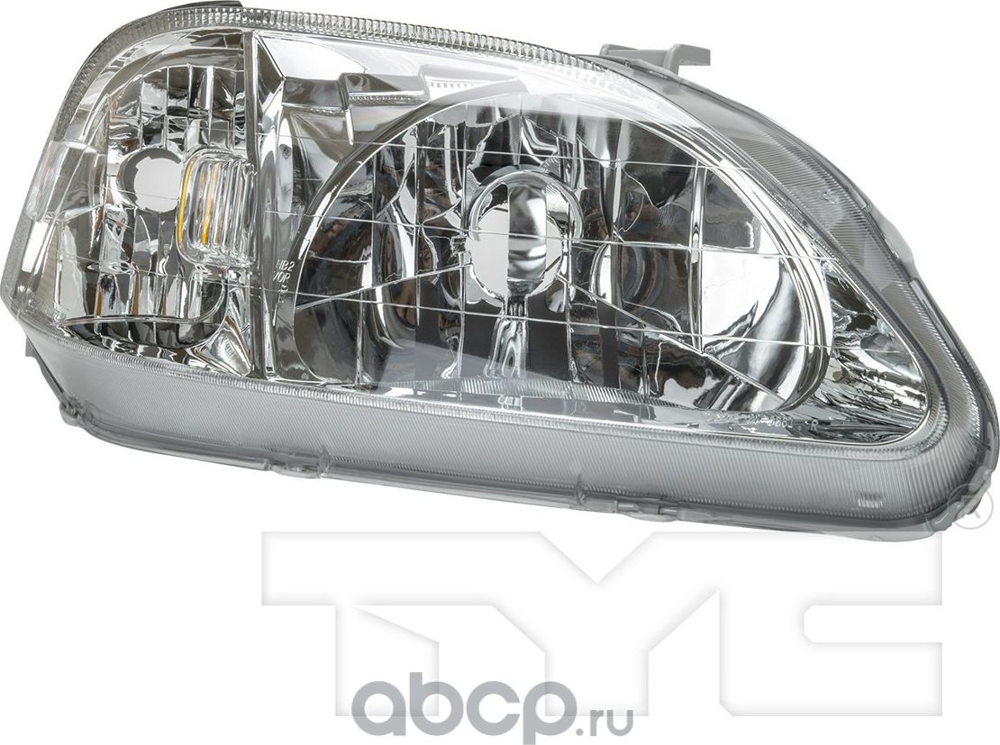 Фара правая SKODA RAPID 2015- ELECTRIC W/MOTOR (TYC). Артикул 20-f131-05-2b