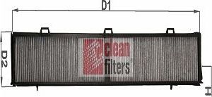 Салонный фильтр Clean Filters для BMW 1 I (E81/E82/E87/E88) 2004-2012. Артикул NC2314CA