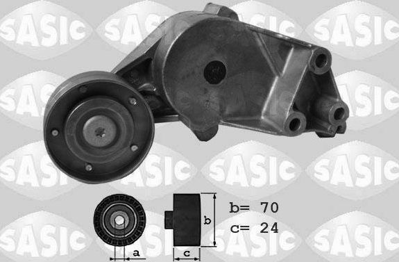 Натяжной ролик (натяжитель) приводного клинового зубчатого ремня Sasic. Артикул 1626032