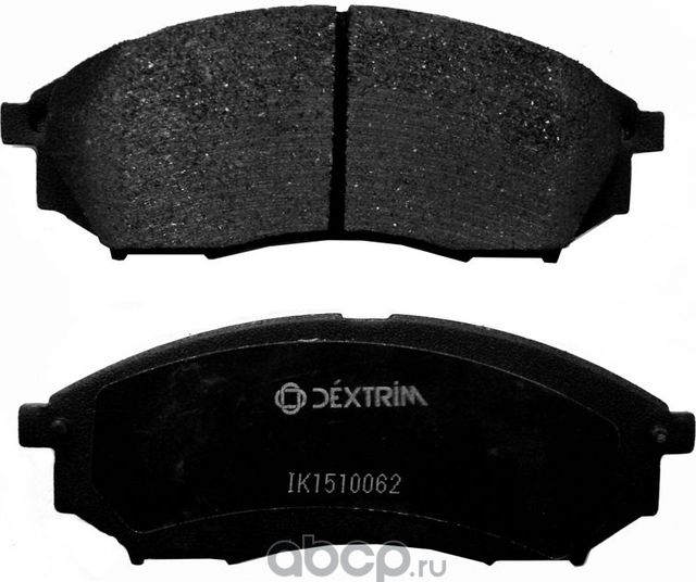 тормоз колод перед д nissan murano navara gdb3322 sp1249 (Dextrim). Артикул IK1510062