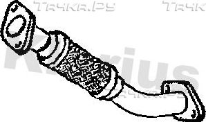 Глушитель Klarius для Ford Focus I 2002-2004. Артикул 110492