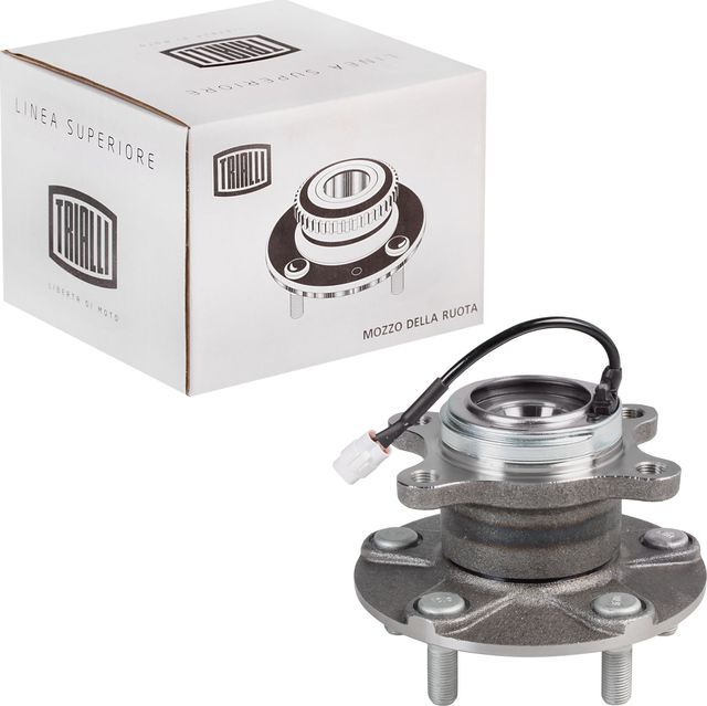 Ступица колеса с интегрированным подшипником (в сборе) Trialli задняя для Suzuki SX4 I (Classic) 2006-2014. Артикул MR 2481