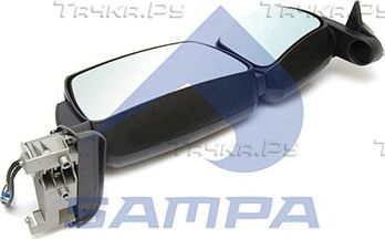 Зеркало боковое Sampa для IVECO Stralis 2002-2011. Артикул 061.168