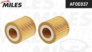 Масляный фильтр Miles для Skoda Fabia II 2006-2014. Артикул AFOE037