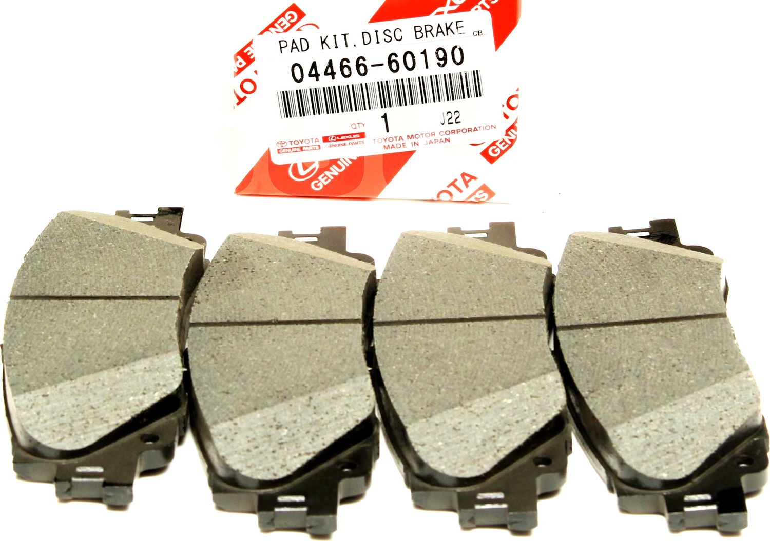 Тормозные колодки Toyota. Артикул 0446660190