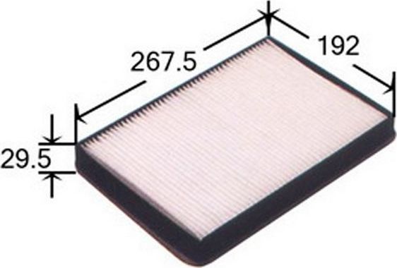 Салонный фильтр JS Asakashi. Артикул AC0059