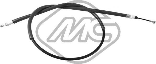 Трос ручника (тросик ручного тормоза) Metalcaucho. Артикул 80152