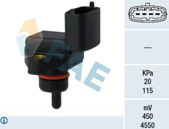 Датчик абсолютного давления (ДАД, MAP) FAE для Kia Carens I (RS) 2002-2006. Артикул 15116