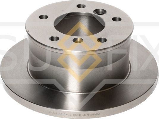 Диск тормозной задний 272x16 (Sufix). Артикул FX1413