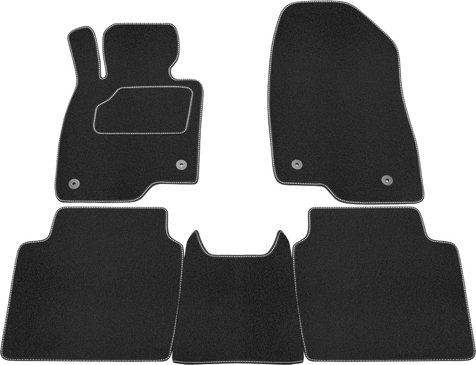 Коврики Rezkon ворсовые Стандарт для салона Mazda 6 III 2012-2018. Артикул 2523015100