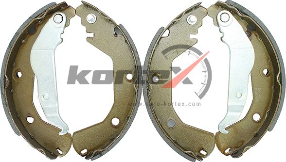 Колодки задние барабанные Chevrolet Aveo 11- (T300) (Kortex). Артикул KS051STD
