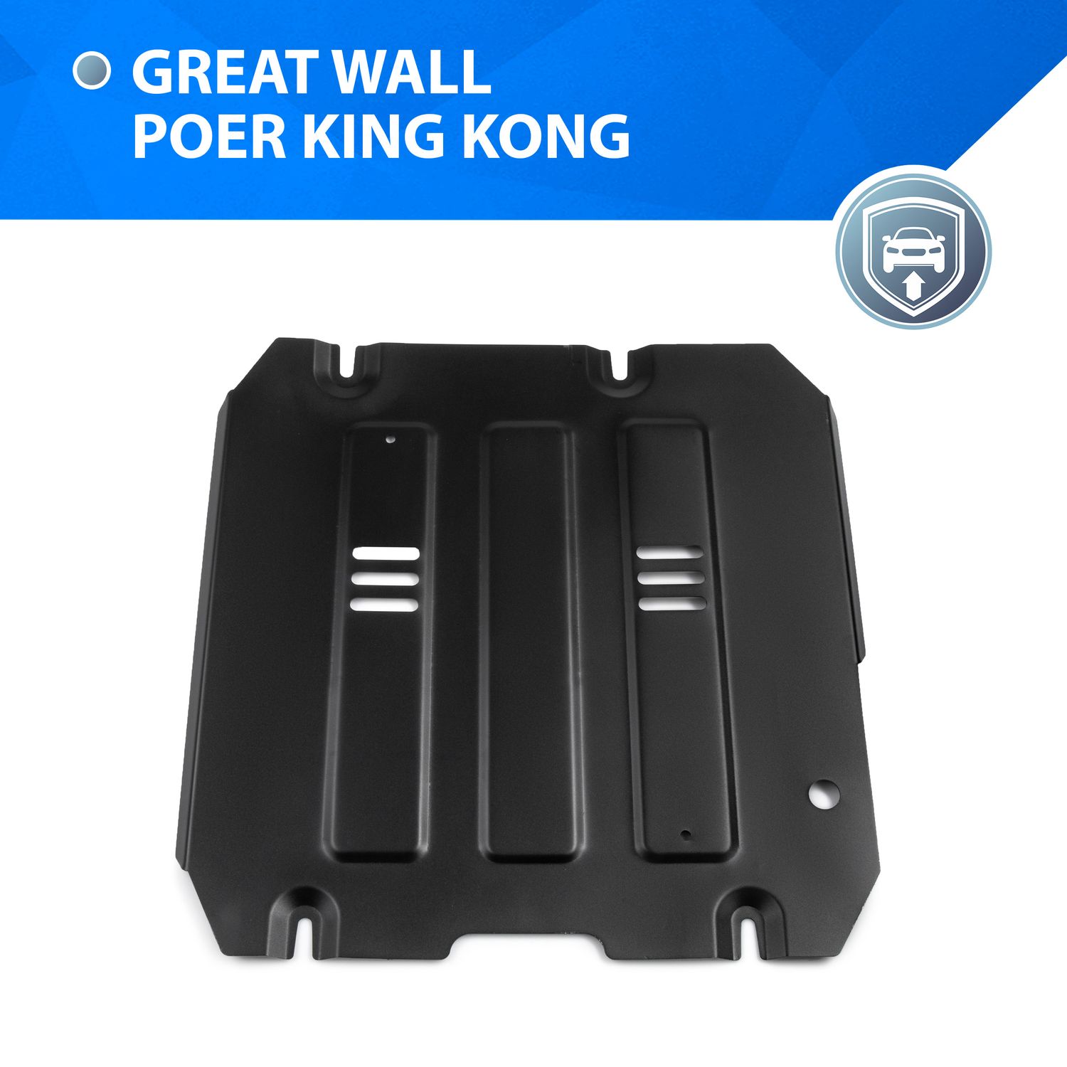 Защита стальная Rival для КПП Great Wall Poer King Kong МКПП 4WD 2023-2026. Артикул 111.2028.1