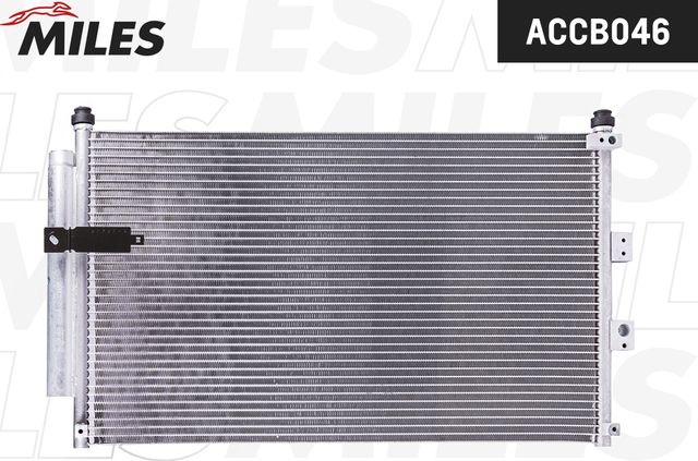 Радиатор кондиционера (конденсатор) Miles для Honda Civic VIII 2005-2011. Артикул ACCB046
