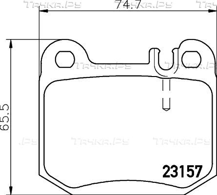 Тормозные колодки Hella Pagid. Артикул 8DB 355 008-831