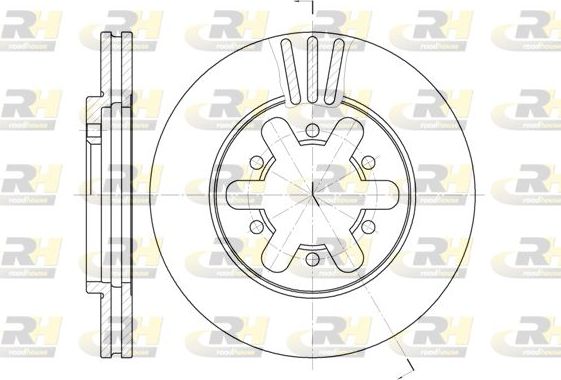 Тормозной диск RoadHouse. Артикул 6450.10